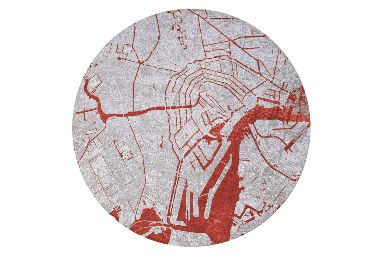 Louis De Poortere | Amsterdam Indoor Eco | Red/Grey | 240 x 340 cm-3