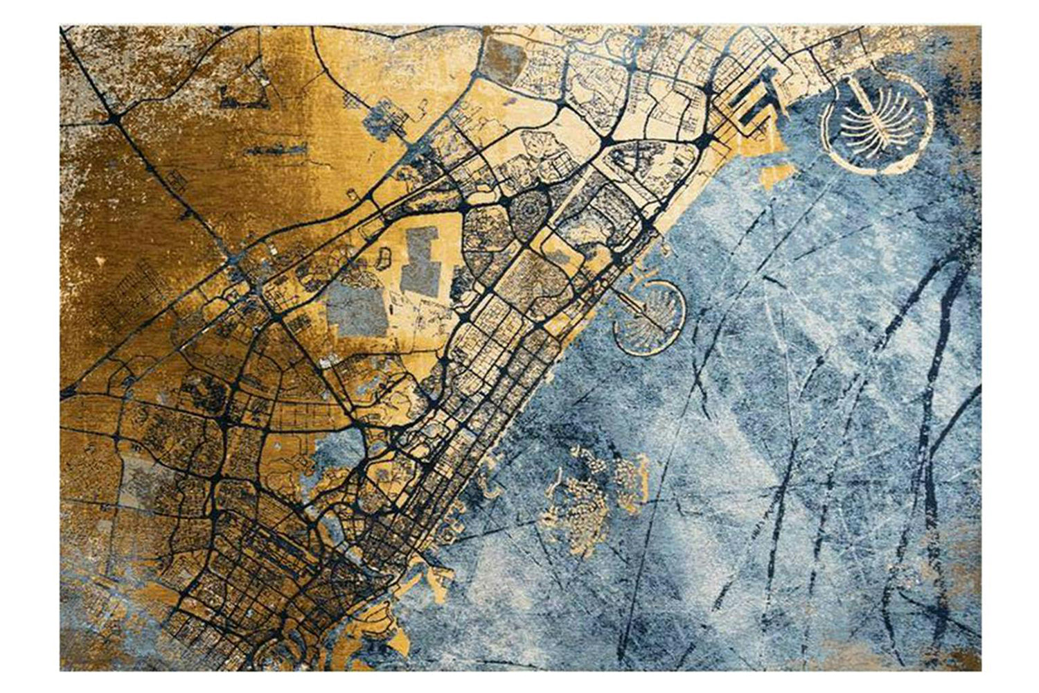 Louis De Poortere | Dubai Indoor Eco Rug | Multicolour | 100 x 140 cm