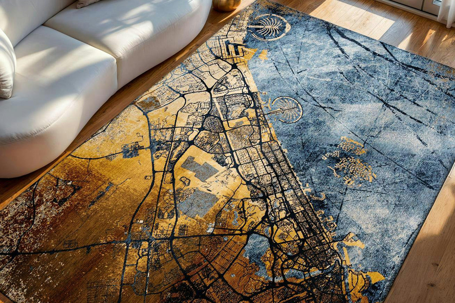 Louis De Poortere | Dubai Indoor Eco Rug | Multicolour | 170 x 240 cm-2