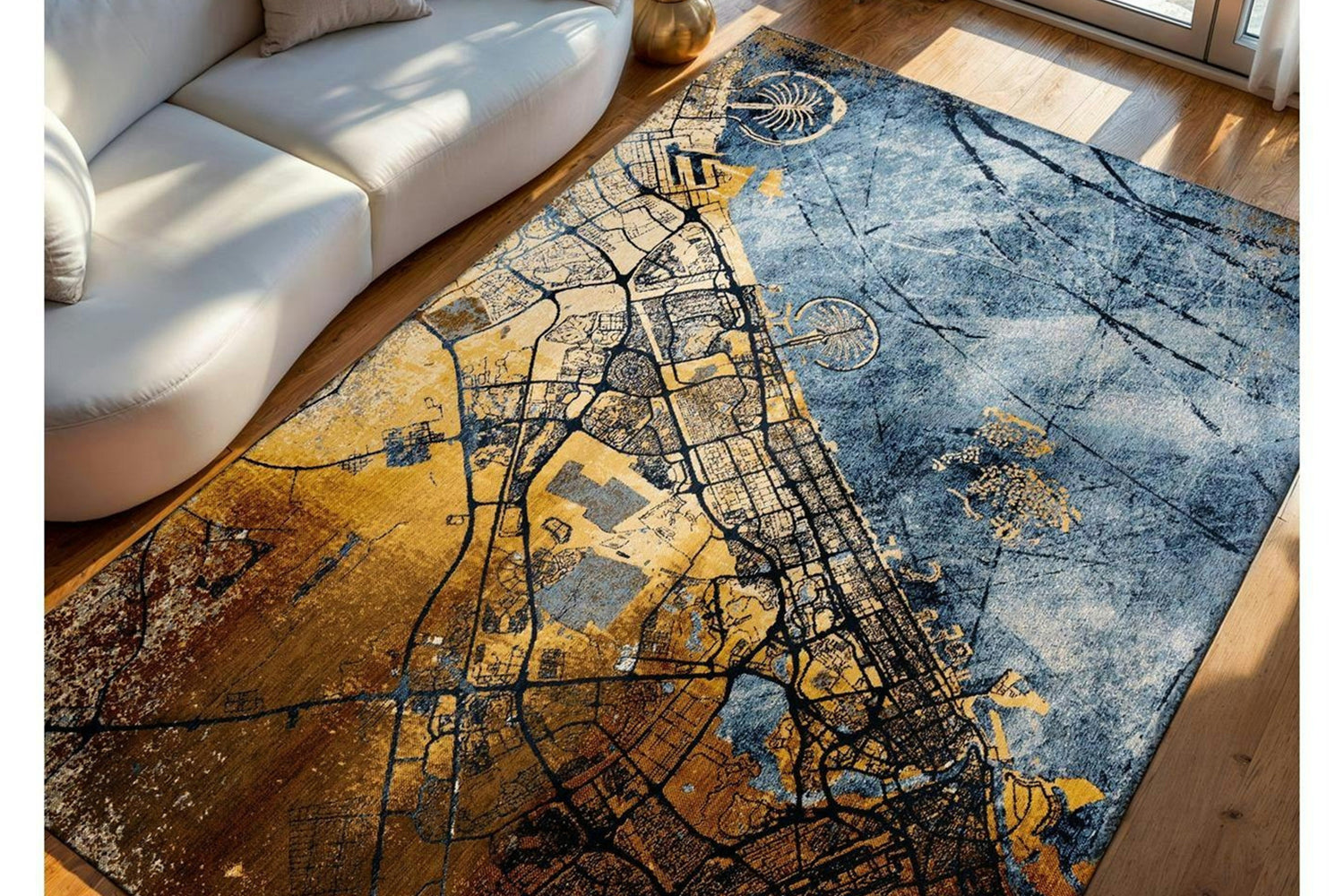 Louis De Poortere | Dubai Indoor Eco Rug | Multicolour | 280 x 390 cm-2