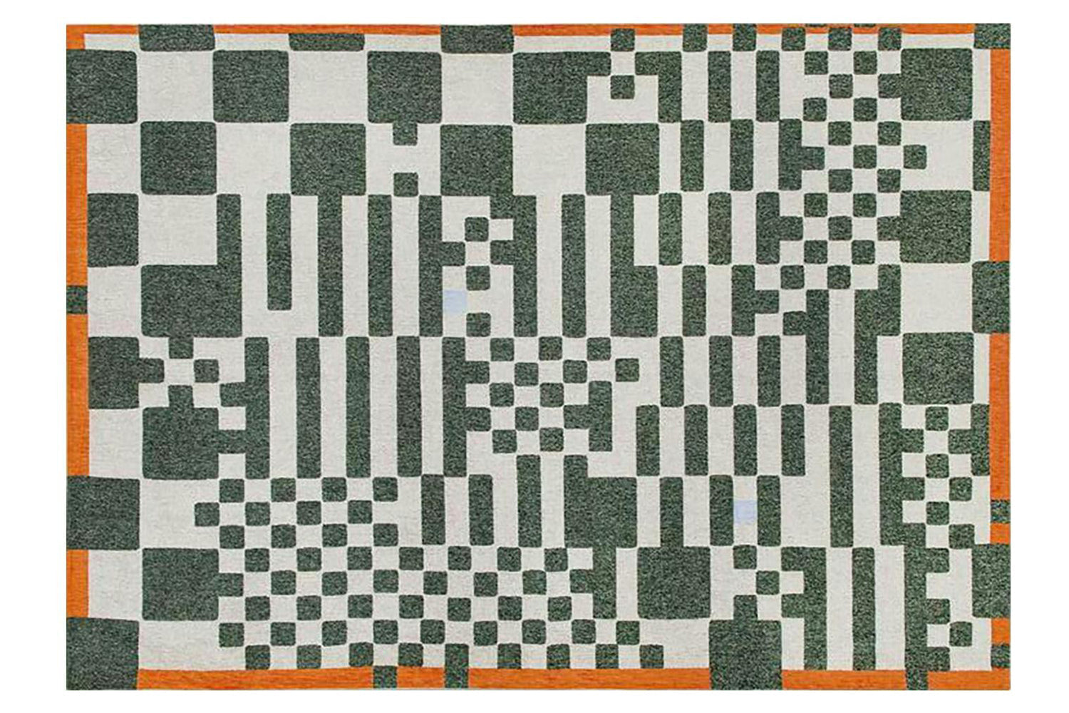 Louis De Poortere | Chess Indoor Eco Rug | Green | 80 x 150 cm