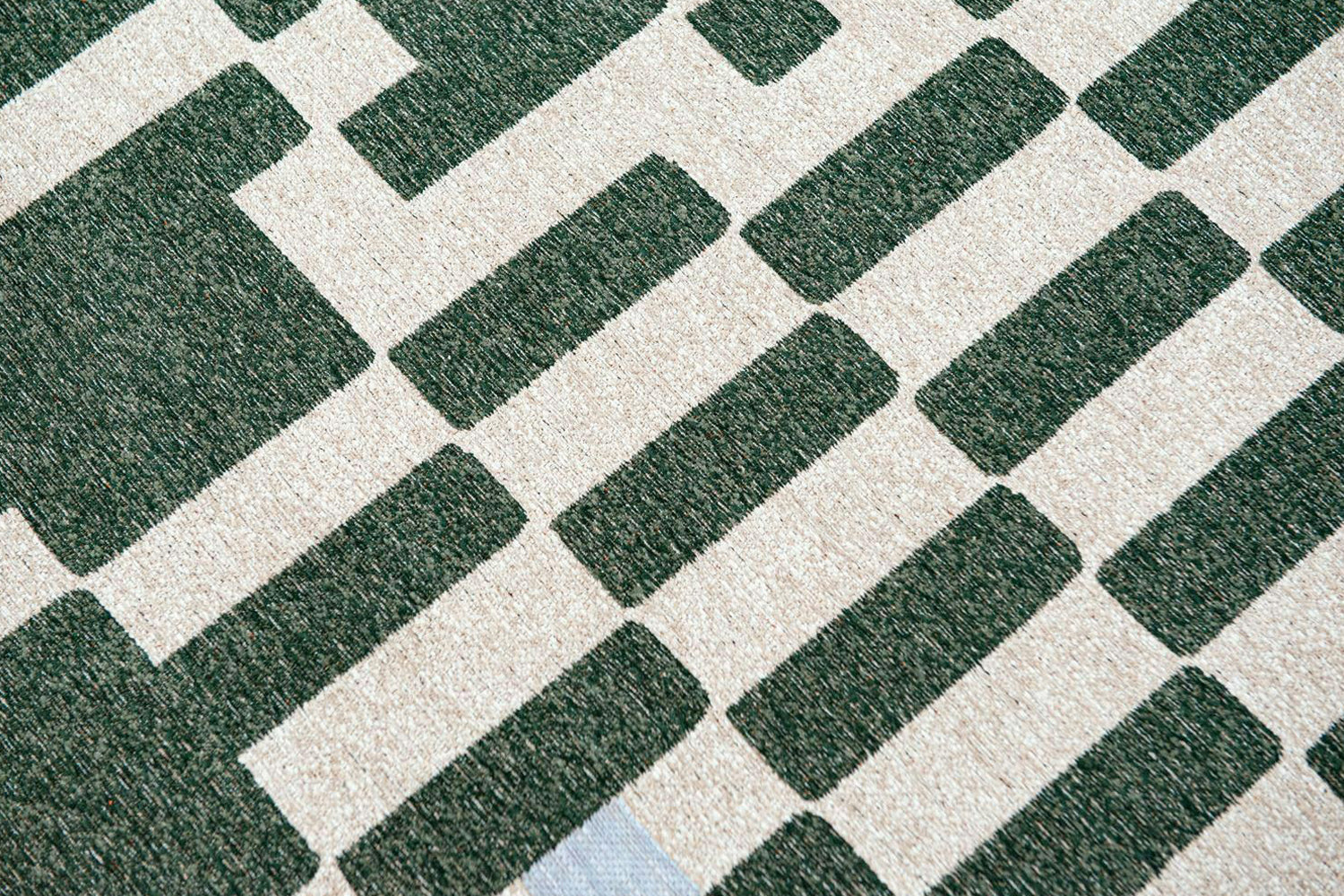Louis De Poortere | Chess Indoor Eco Rug | Green| 140 x 200 cm-4