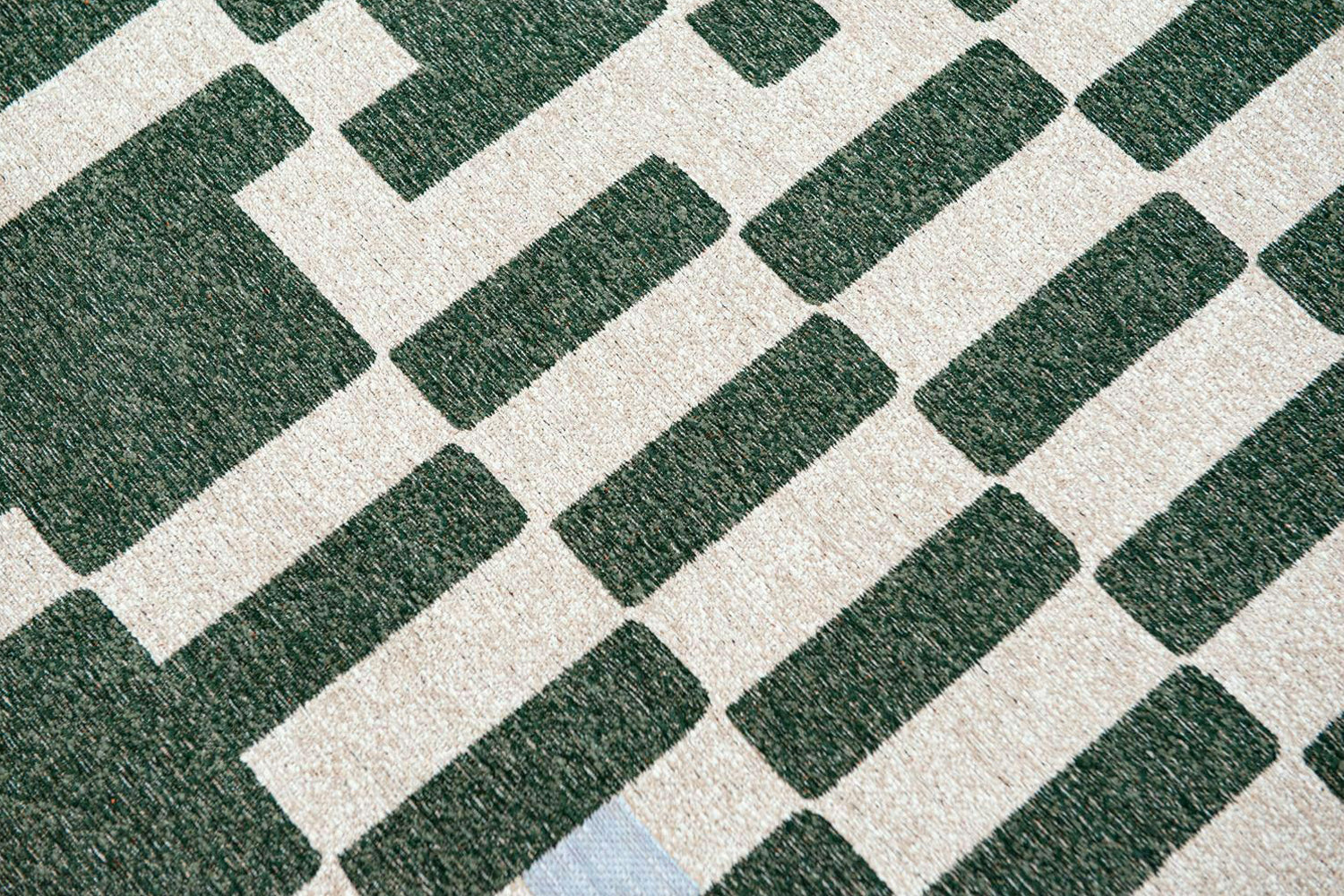 Louis De Poortere | Chess Indoor Eco Rug | Green | 170 x 240 cm-4