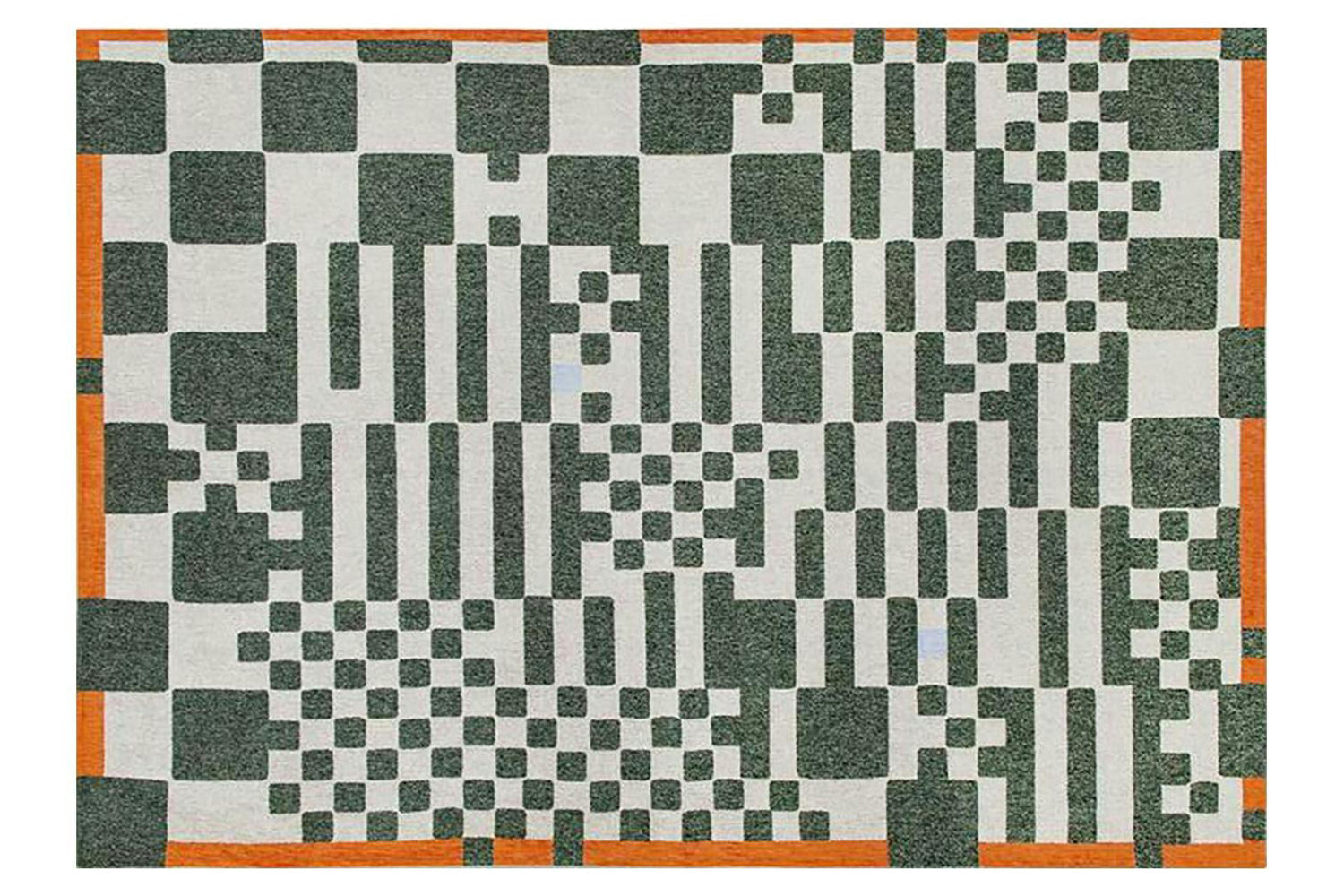 Louis De Poortere | Chess Indoor Eco Rug | Green | 240 x 340 cm