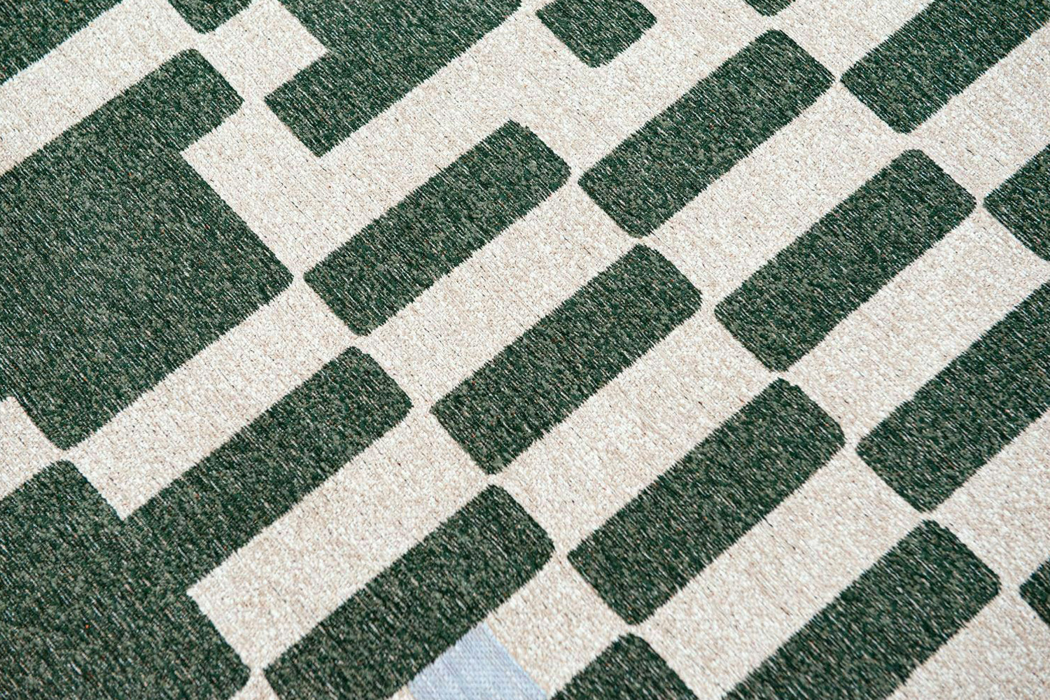 Louis De Poortere | Chess Indoor Eco Rug | Green | 280 x 390 cm-4