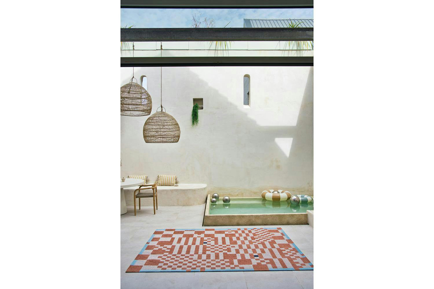Louis De Poortere | Chess Indoor Eco Rug | Nude | 80 x 150 cm-2