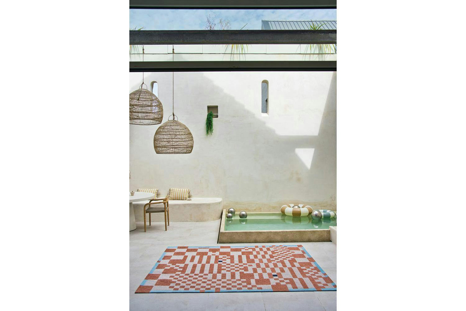 Louis De Poortere | Chess Indoor Eco Rug | Nude | 200 x 280 cm-2