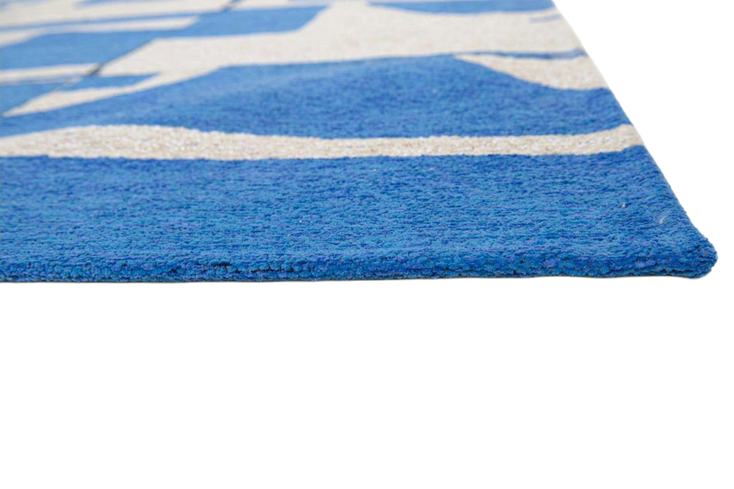Louis De Poortere | Papercut Indoor Eco Rug | Blue/White | 80 x 150 cm-5