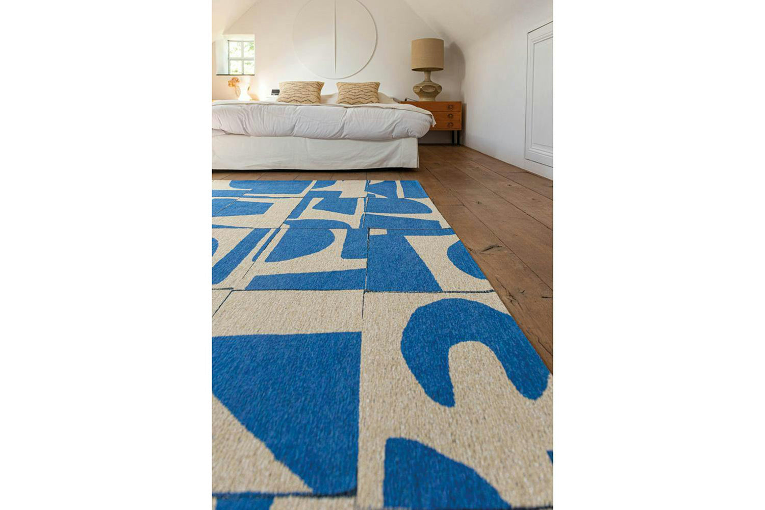 Louis De Poortere | Papercut Indoor Eco Rug | Blue/White | 140 x 200 cm-3