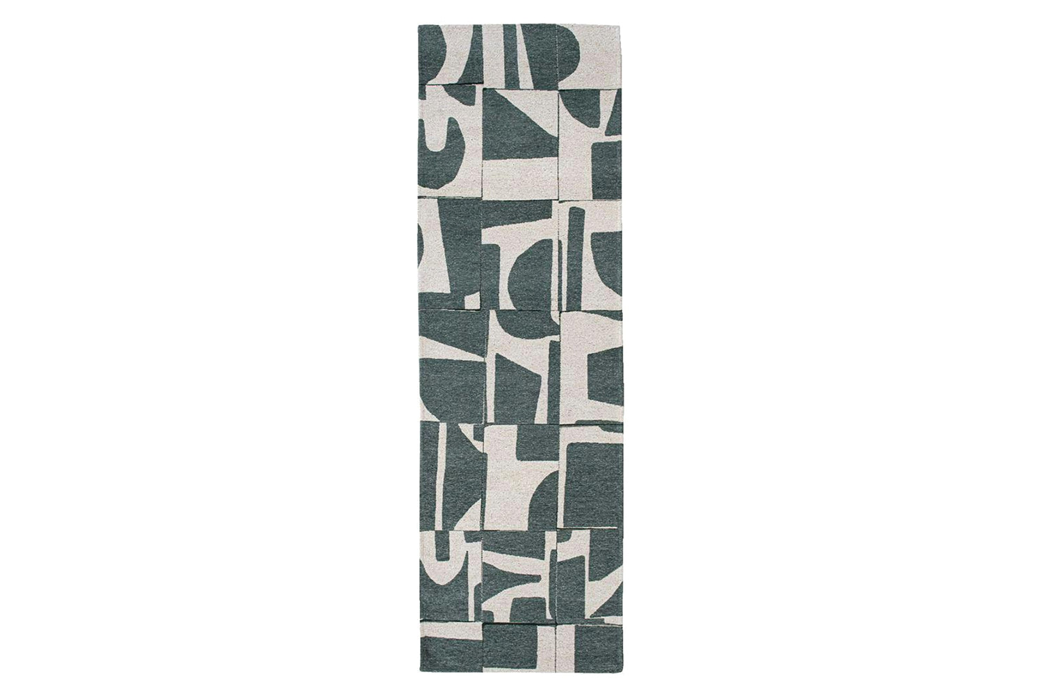 Louis De Poortere | Papercut Indoor Eco Rug | Beige/Green | 80 x 150 cm-9