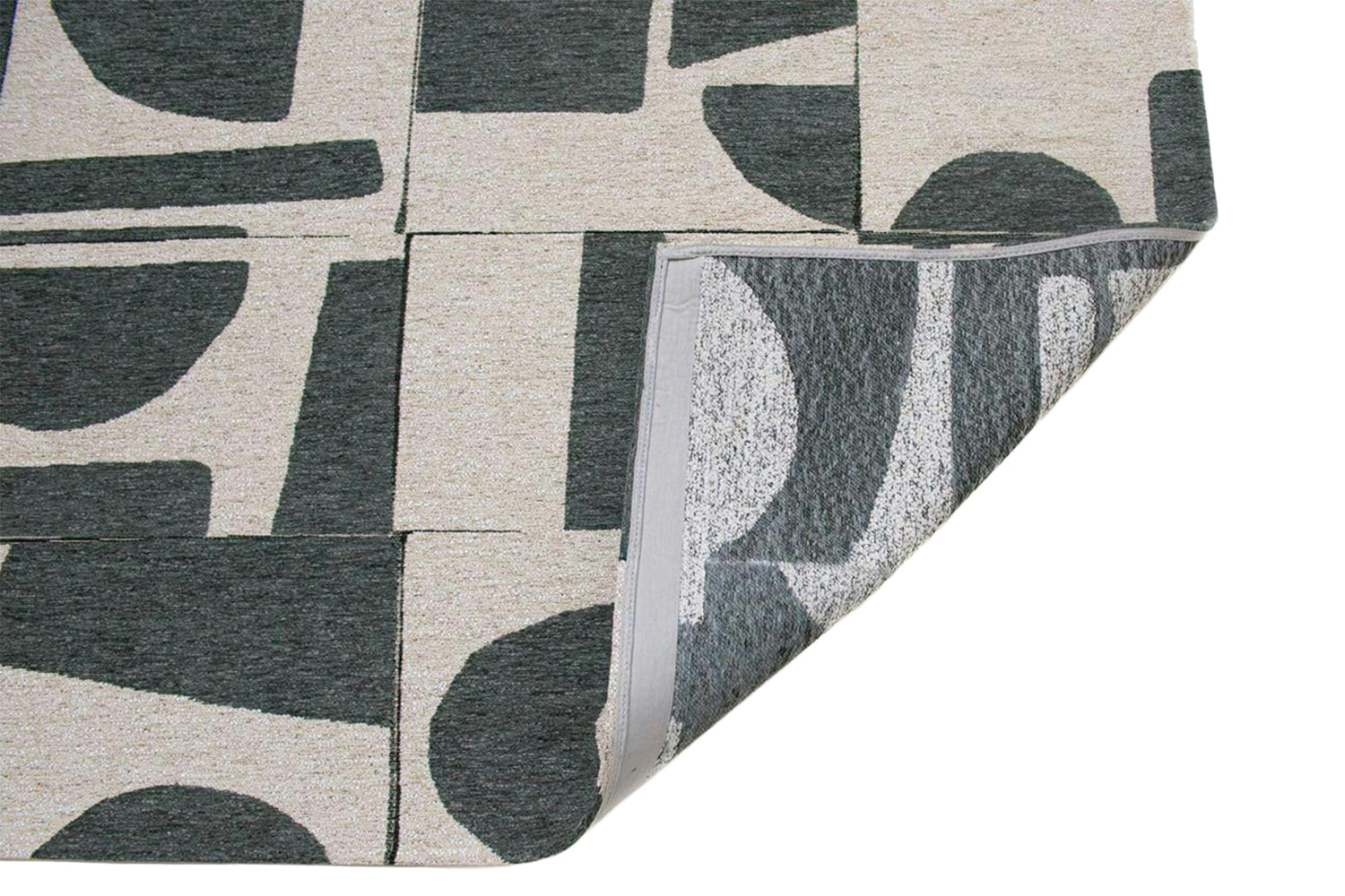 Louis De Poortere | Papercut Indoor Eco Rug | Beige/Green| 140 x 200 cm-3