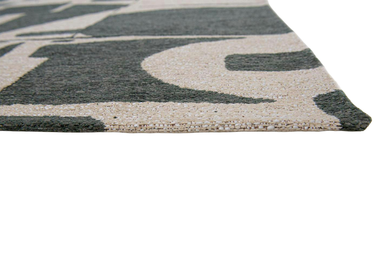 Louis De Poortere | Papercut Indoor Eco Rug | Beige/Green | 170 x 240 cm-7