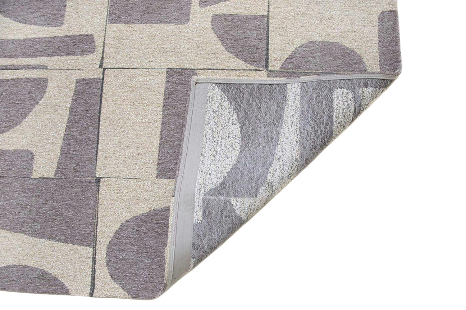 Louis De Poortere | Papercut Indoor Eco Rug | Beige/Grey | 140 x 200 cm-5