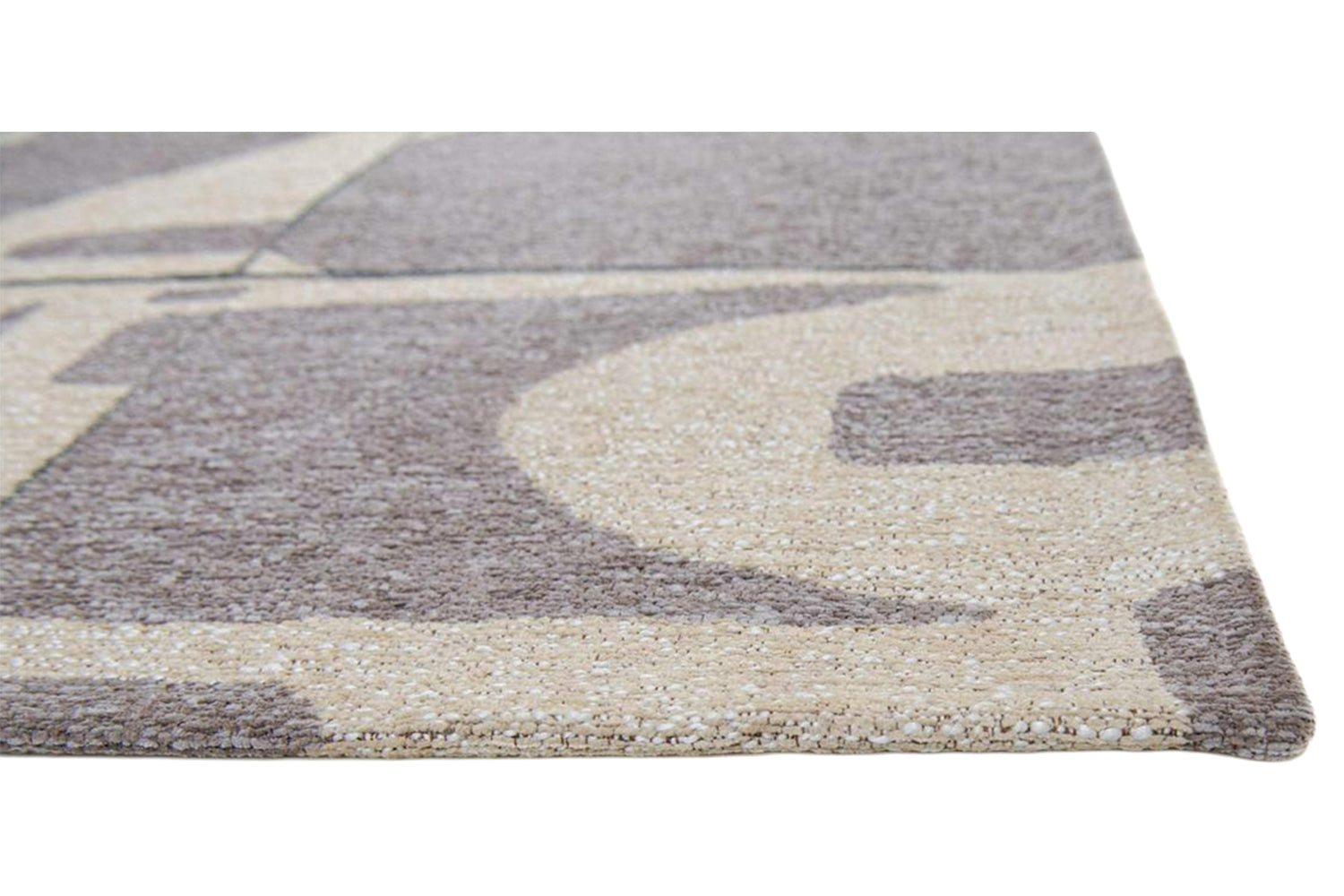 Louis De Poortere | Papercut Indoor Eco Rug | Beige/Grey | 140 x 200 cm-7