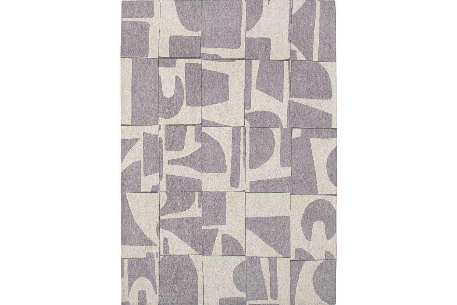 Louis De Poortere | Papercut Indoor Eco Rug | Beige/Grey | 140 x 200 cm-8