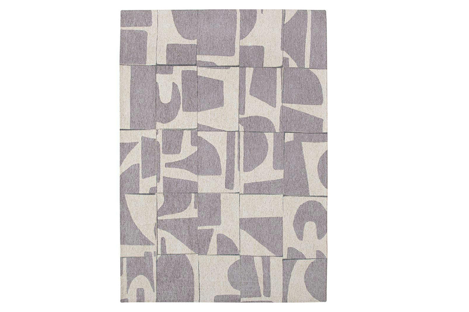 Louis De Poortere | Papercut Indoor Eco Rug | Beige/Grey | 200 x 280 cm-8