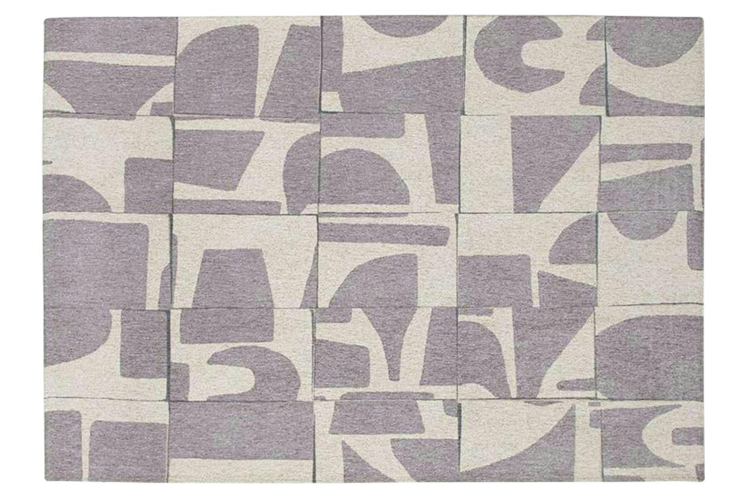 Louis De Poortere | Papercut Indoor Eco Rug | Beige/Grey | 280 x 390 cm