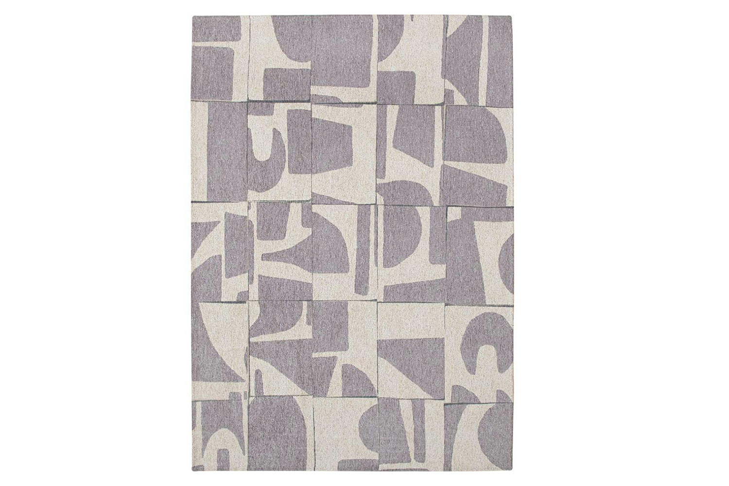 Louis De Poortere | Papercut Indoor Eco Rug | Beige/Grey | 280 x 390 cm-9