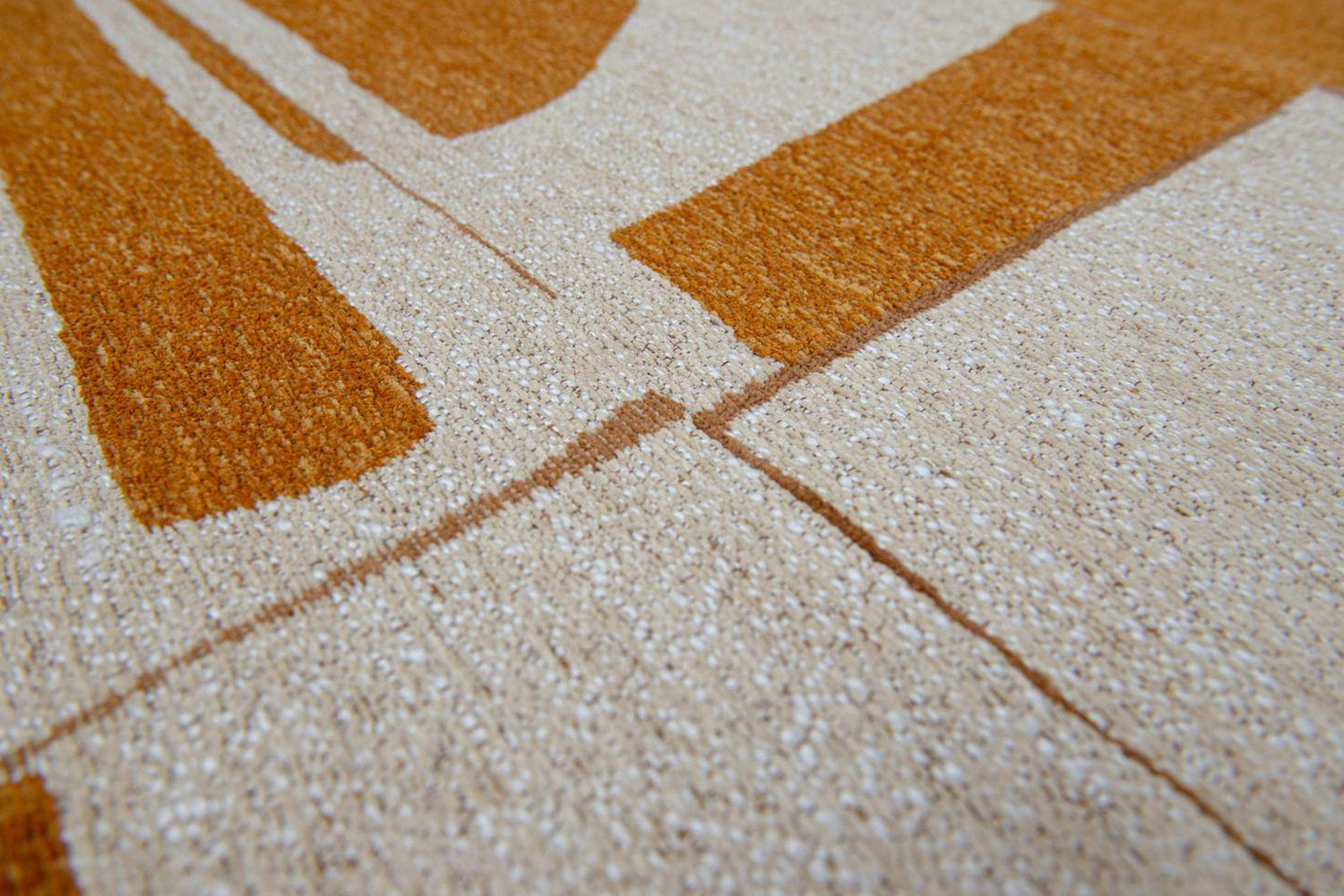 Louis De Poortere | Papercut Indoor Eco Rug | Yellow/White | 170 x 240 cm-4