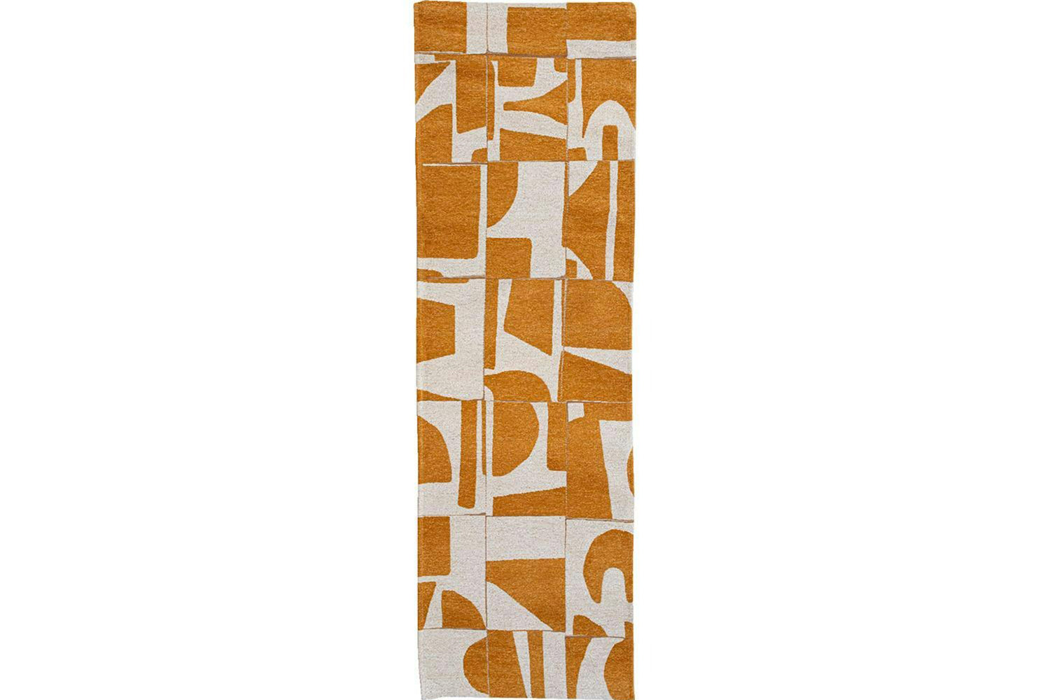 Louis De Poortere | Papercut Indoor Eco Rug | Yellow/White | 200 x 280 cm-8