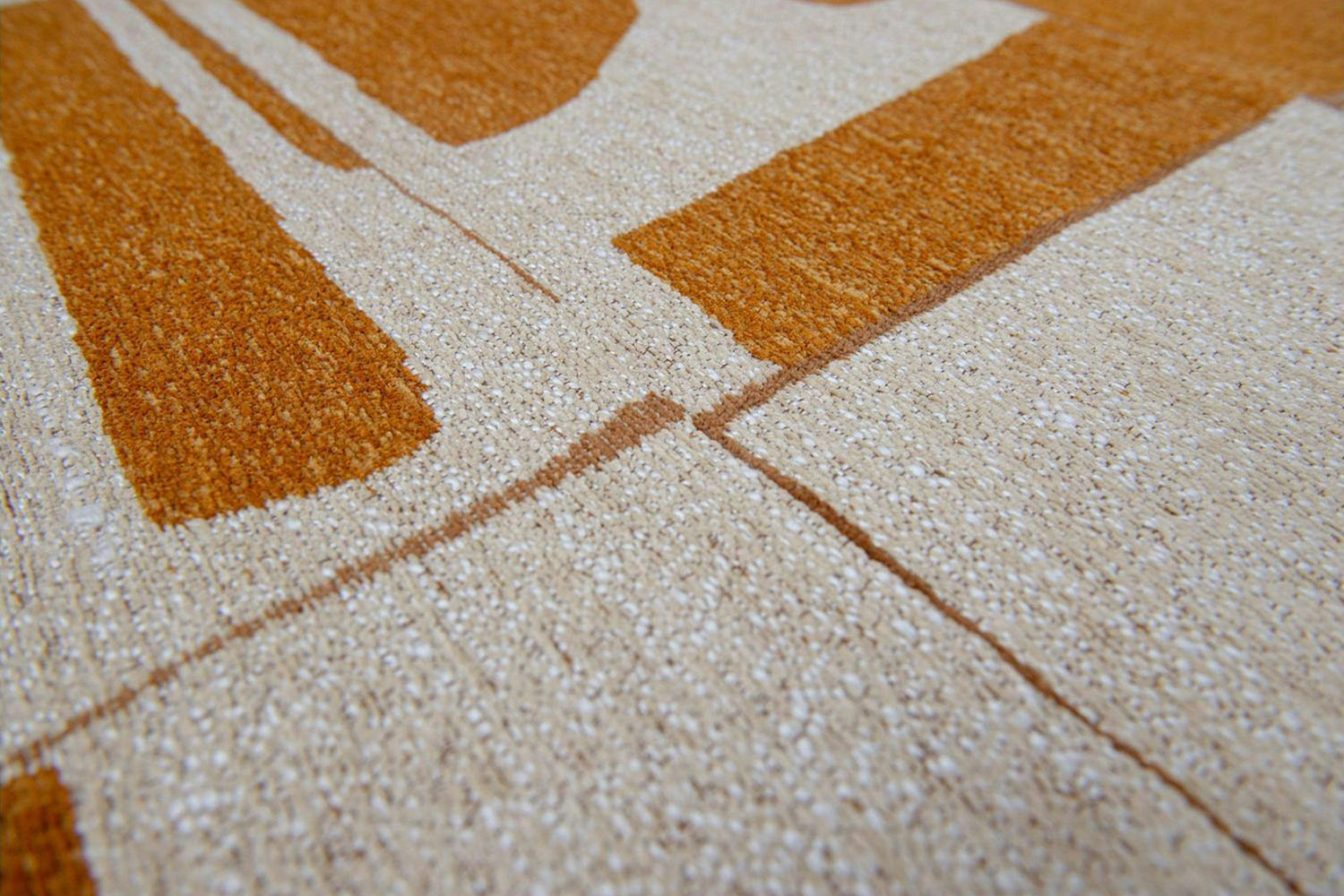 Louis De Poortere | Papercut Indoor Eco Rug | Yellow/White | 240 x 340 cm-4