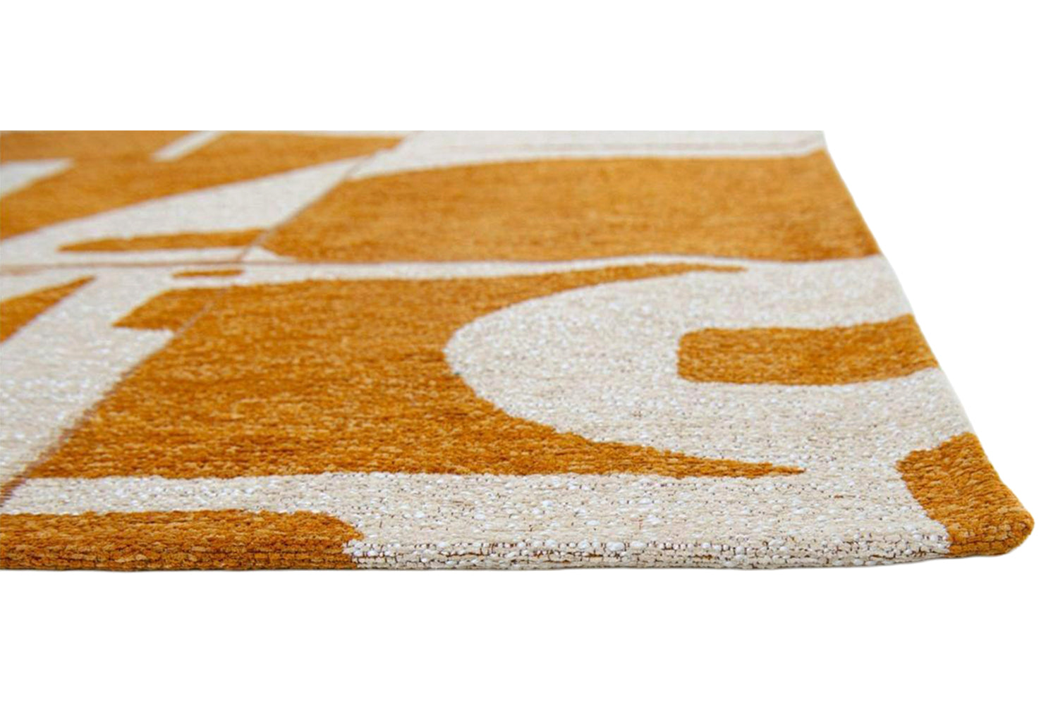 Louis De Poortere | Papercut Indoor Eco Rug | Yellow/White | 280 x 390 cm-7