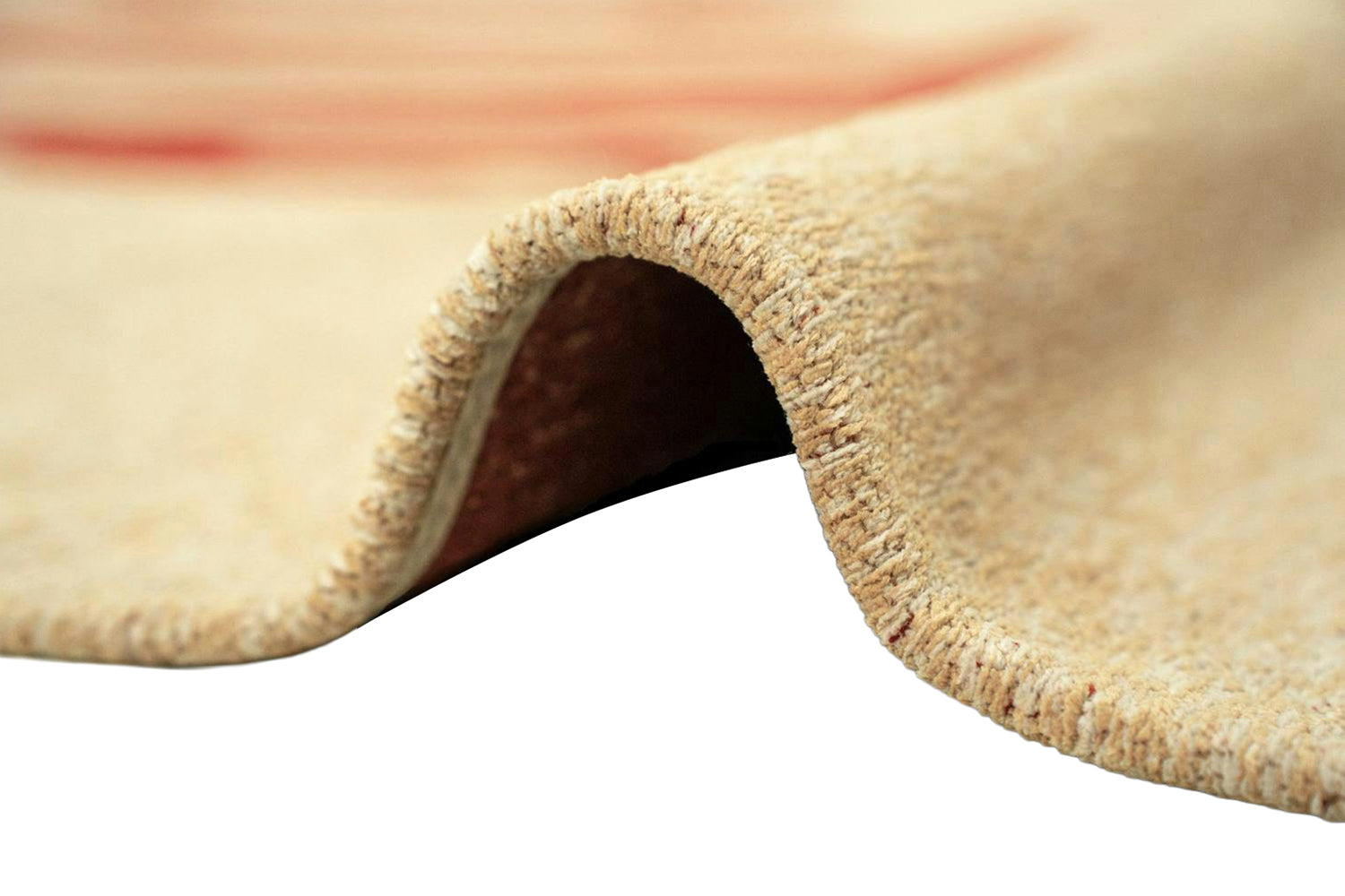 Louis De Poortere | Ribbon Imperial Eco Rug | Red/Beige | 280 x 390 cm-4