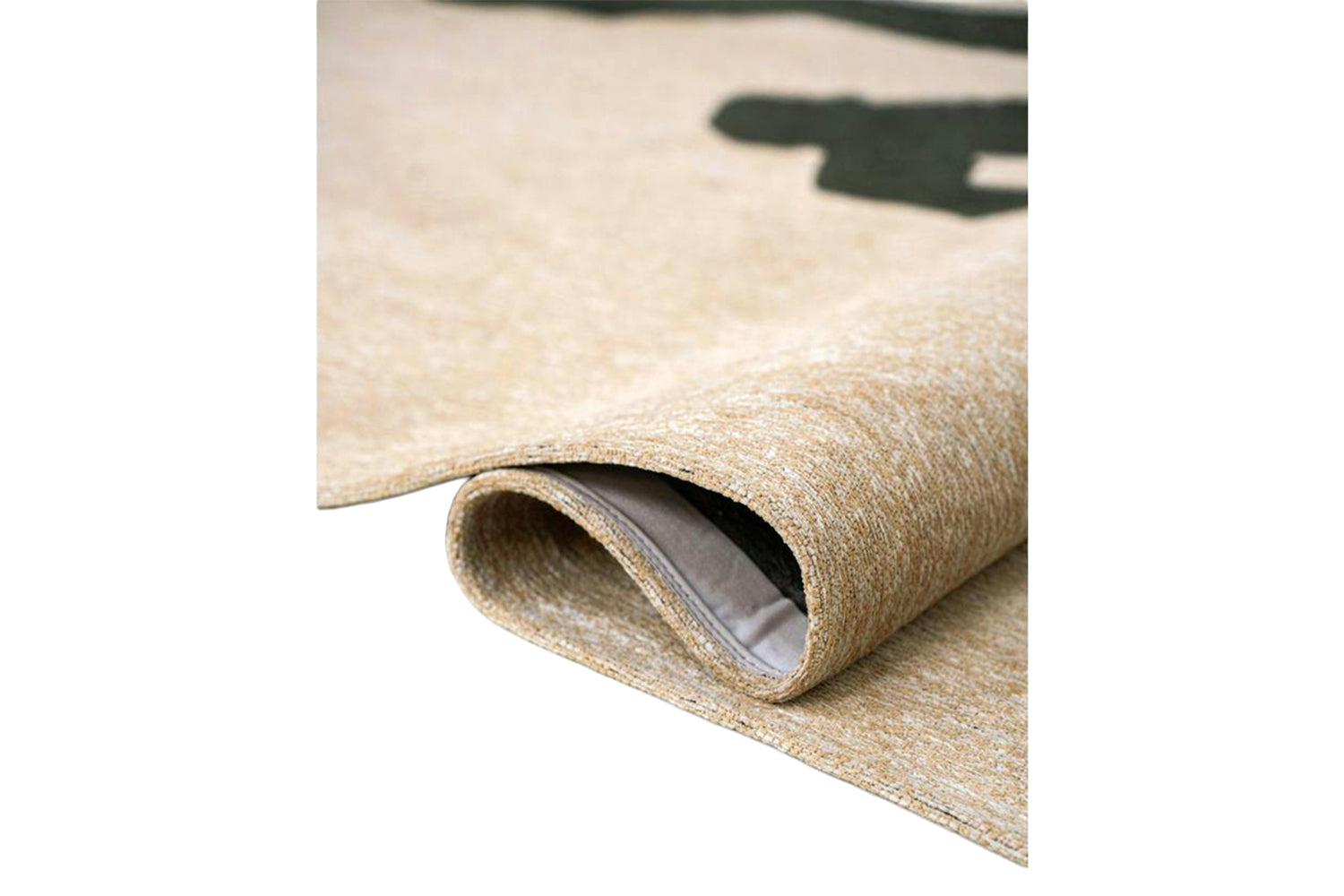 Louis De Poortere | Ribbon Garden Spirit Eco Rug | Beige/Green | 170 x 240 cm-3