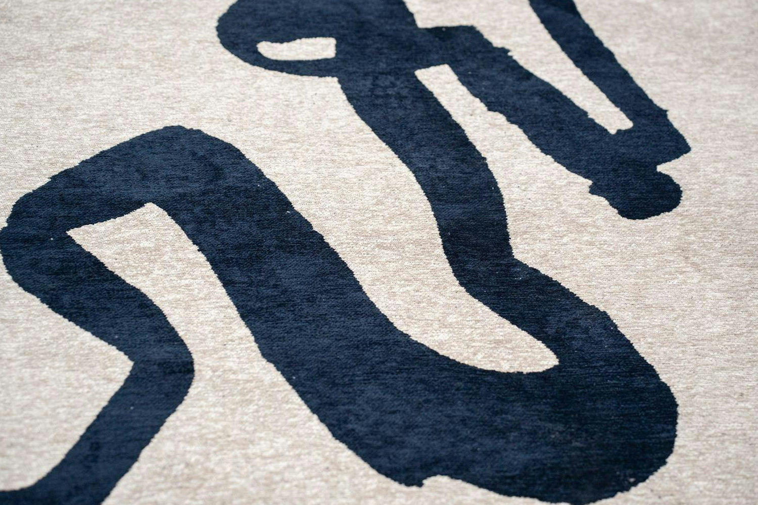 Louis De Poortere | Ribbon Sea Eco Rug | Beige/Blue | 280 x 390 cm-7