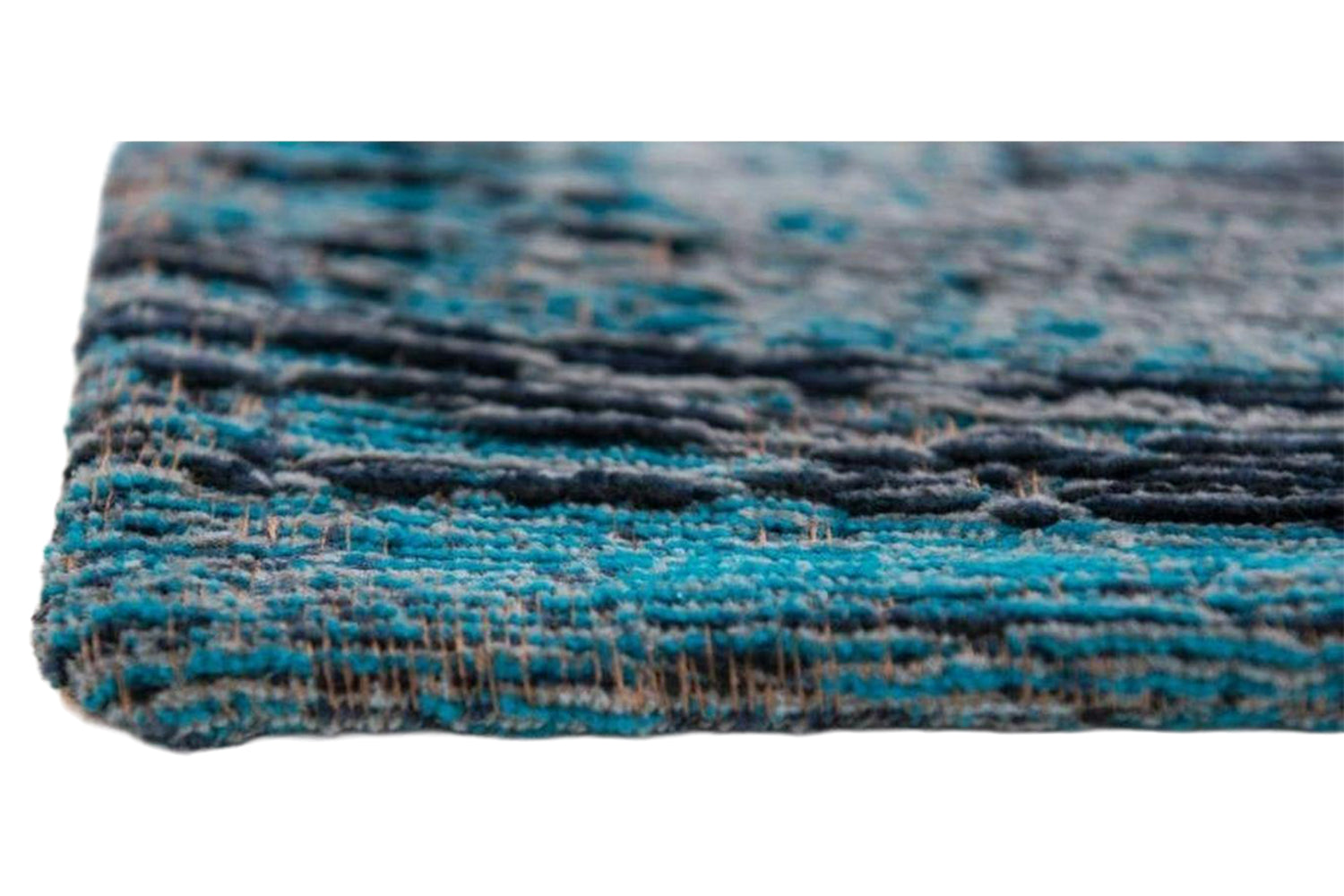 Louis De Poortere | Medallion Eco Rug | Grey/Blue | 200 x 280 cm-6
