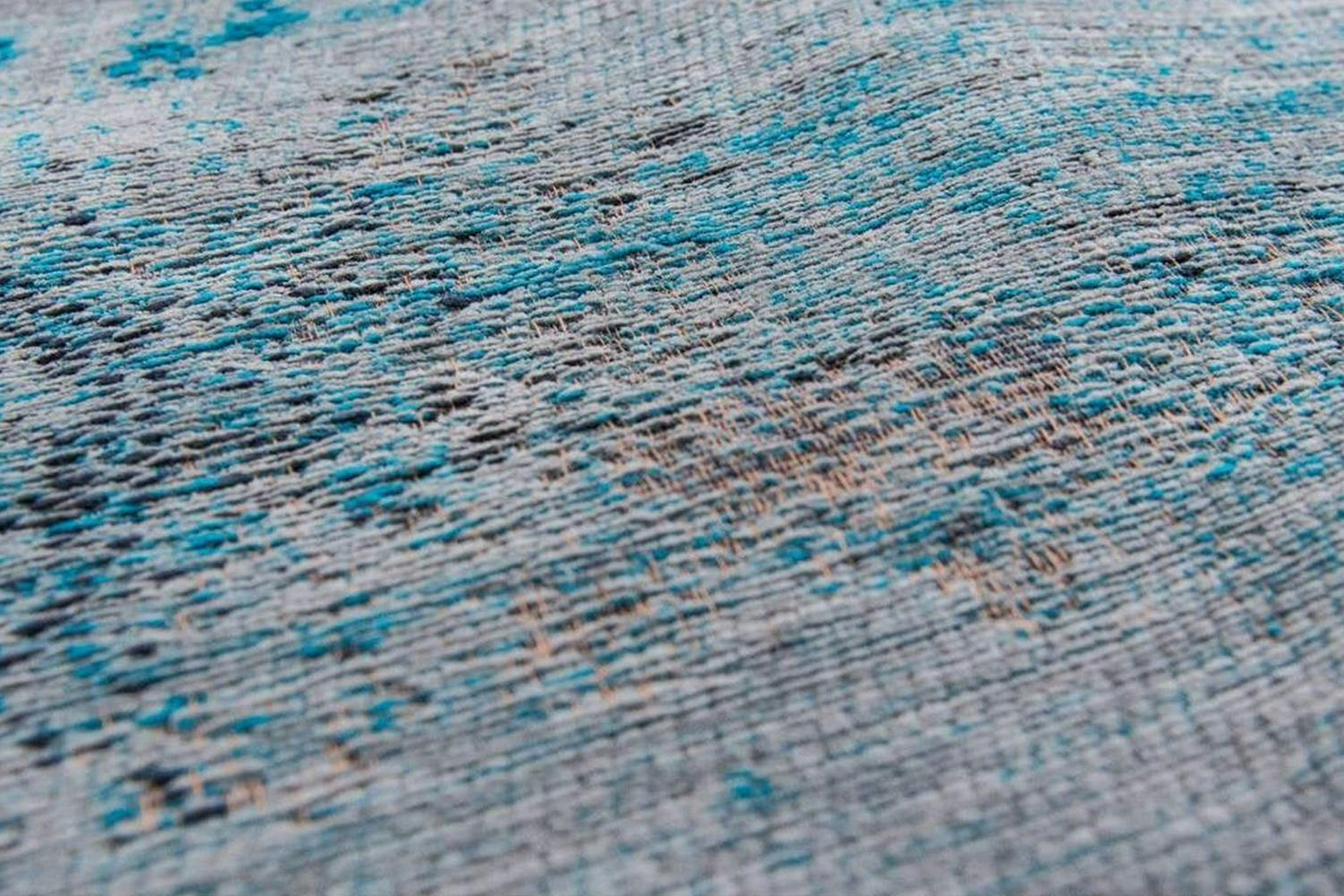 Louis De Poortere | Medallion Eco Rug | Grey/Blue | 240 x 340 cm-6