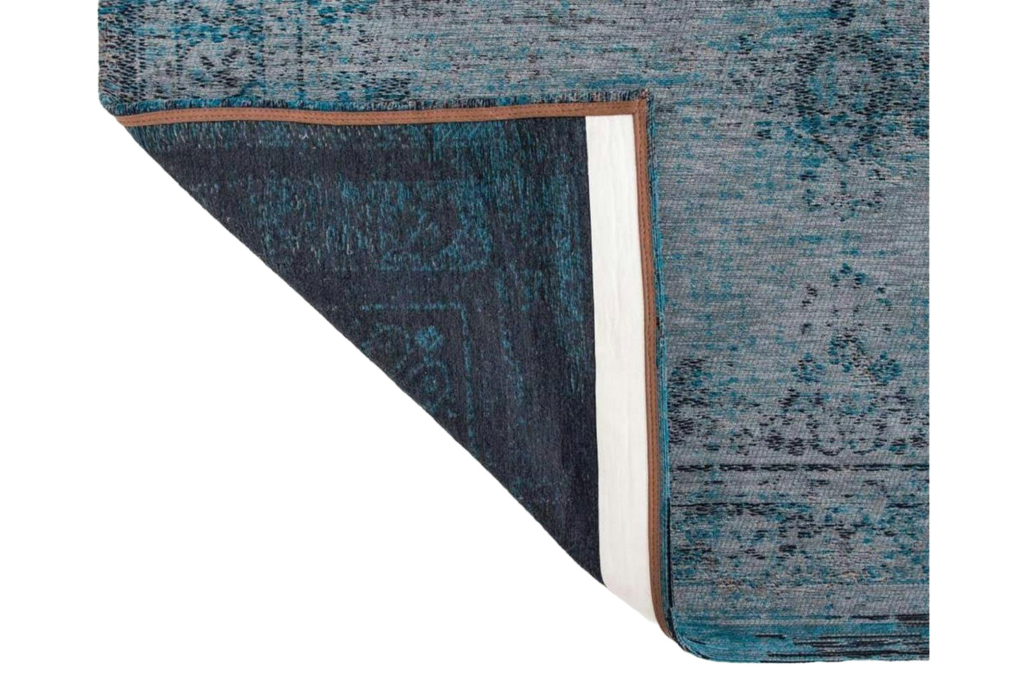Louis De Poortere | Medallion Eco Rug | Grey/Blue | 240 x 340 cm-8