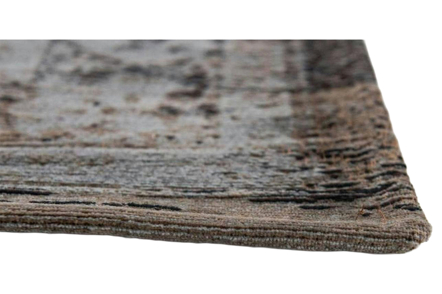 Louis De Poortere | Medallion Eco Rug | Grey Ebony | 80 x 150 cm-5