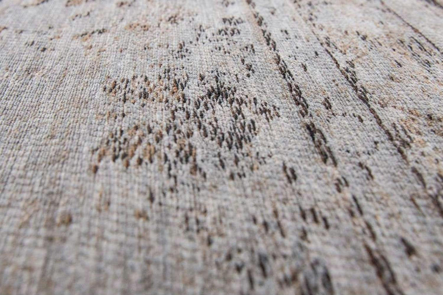 Louis De Poortere | Medallion Eco Rug | Grey Ebony | 170 x 240 cm-4