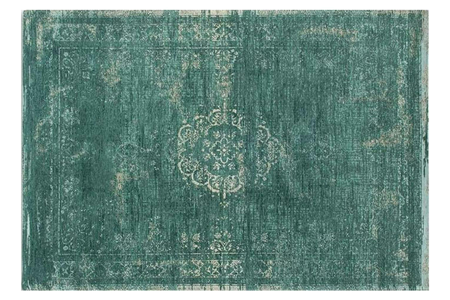 Louis De Poortere | Medallion Eco Rug | Jade | 170 x 240 cm