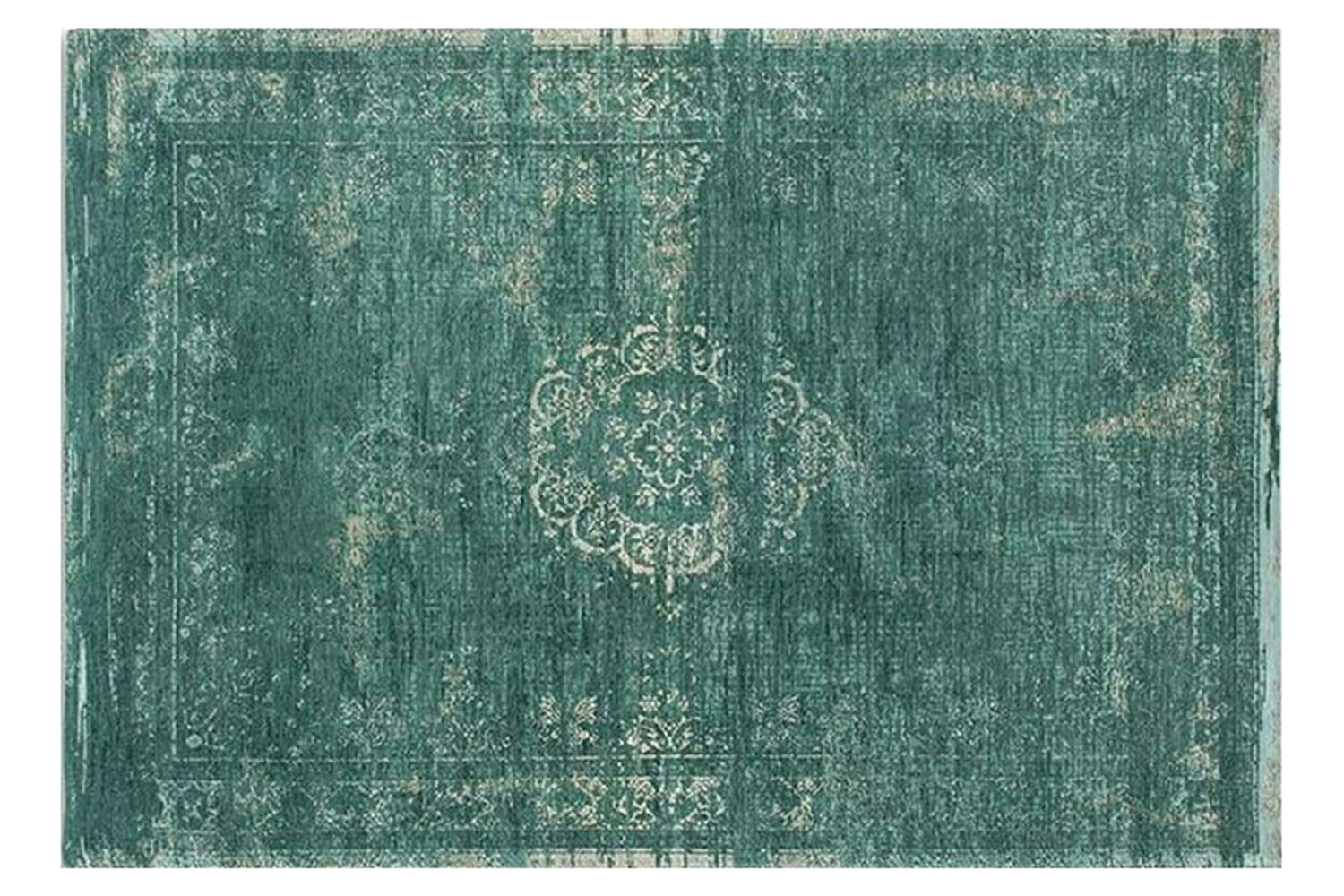 Louis De Poortere | Medallion Eco Rug | Jade | 280 x 390 cm