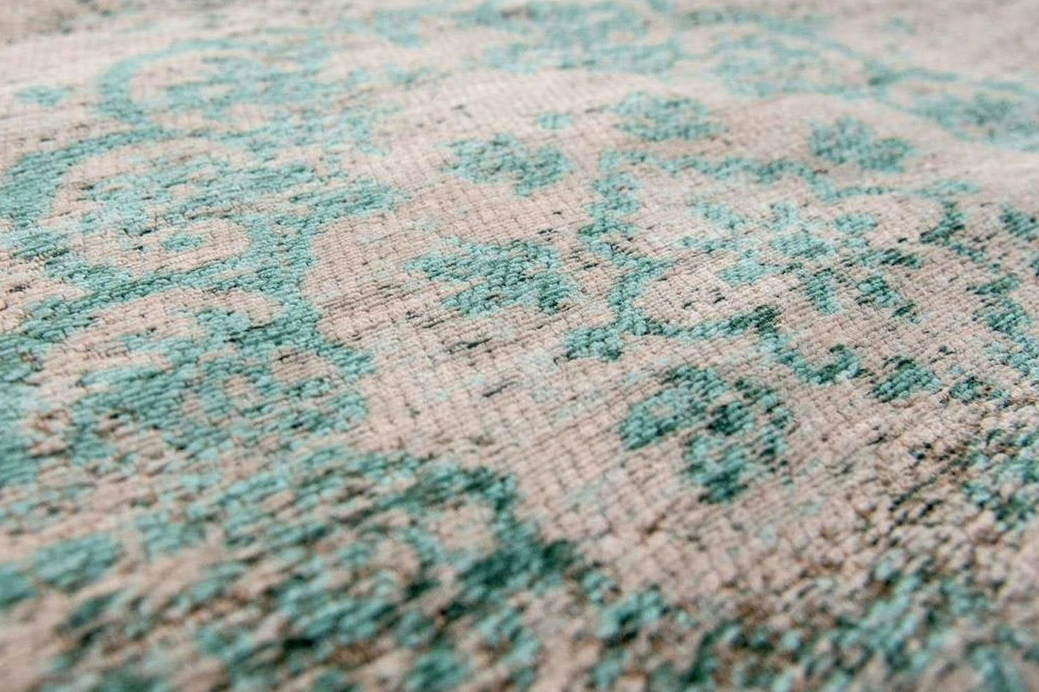 Louis De Poortere | Medallion Eco Rug | Jade Oyster | 280 x 390 cm-6