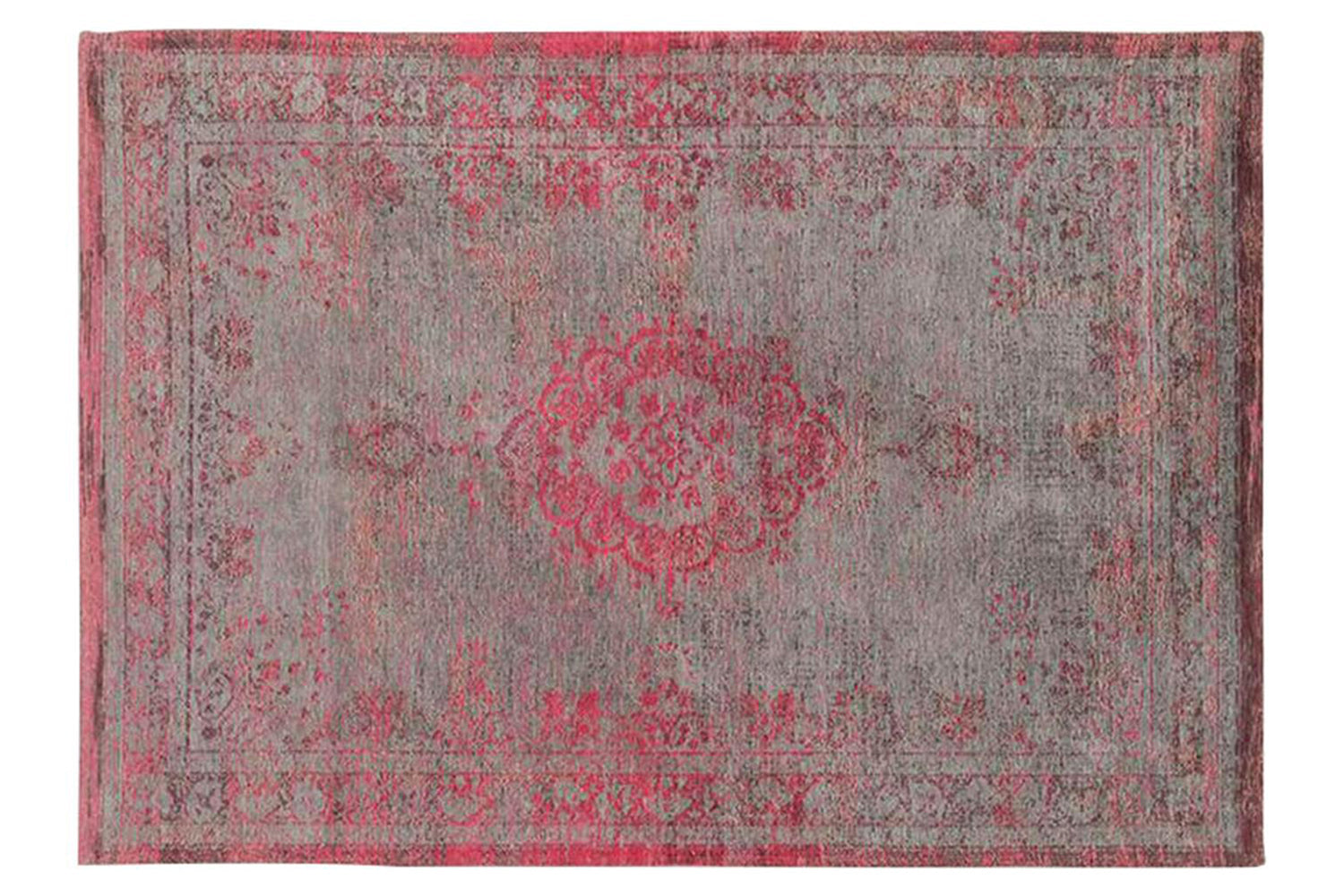 Louis De Poortere | Medallion Eco Rug | Red | 170 x 240 cm