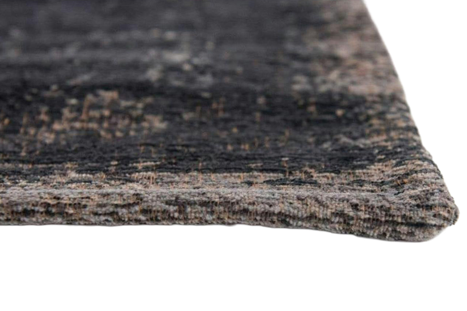 Louis De Poortere | Medallion Eco Rug | Mineral Black | 80 x 150 cm-5