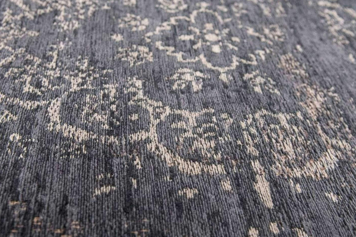 Louis De Poortere | Medallion Eco Rug | Mineral Black | 240 x 340 cm-6
