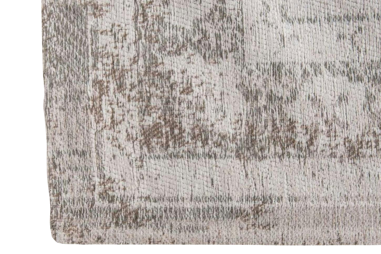 Louis De Poortere | Medallion Eco Rug | Salt & Pepper | 80 x 150 cm-6