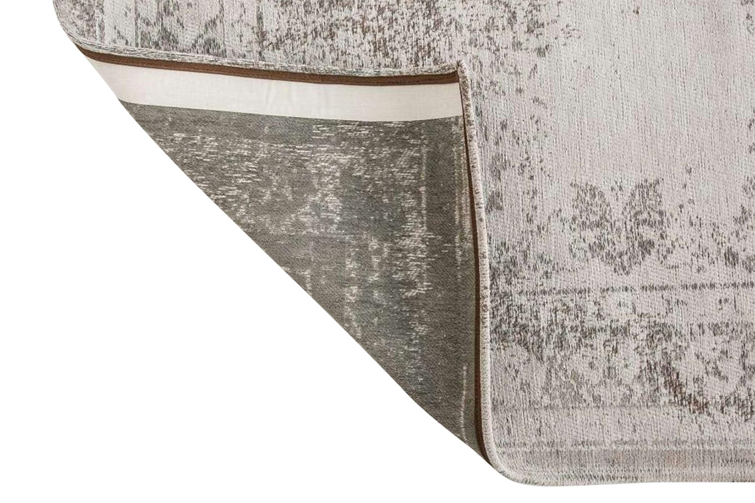 Louis De Poortere | Medallion Eco Rug | Salt & Pepper | 280 x 390 cm-7