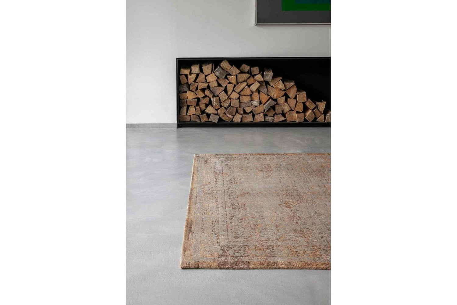 Louis De Poortere | Medallion Eco Rug | Yellow | 80 x 150 cm-4
