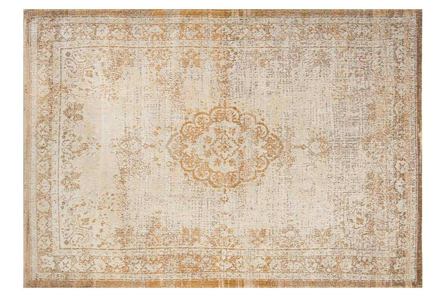 Louis De Poortere | Medallion Eco Rug | Yellow | 280 x 390 cm