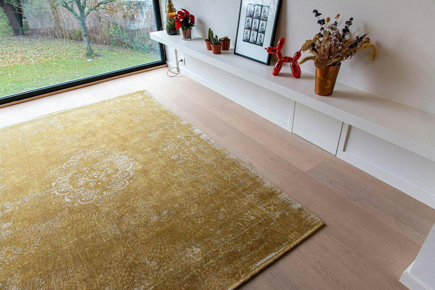 Louis De Poortere | Medallion Eco Rug | Spring Moss | 170 x 240 cm-4