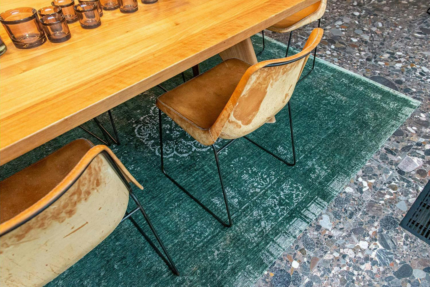 Louis De Poortere | Medallion Eco Rug | Forest | 280 x 390 cm-4
