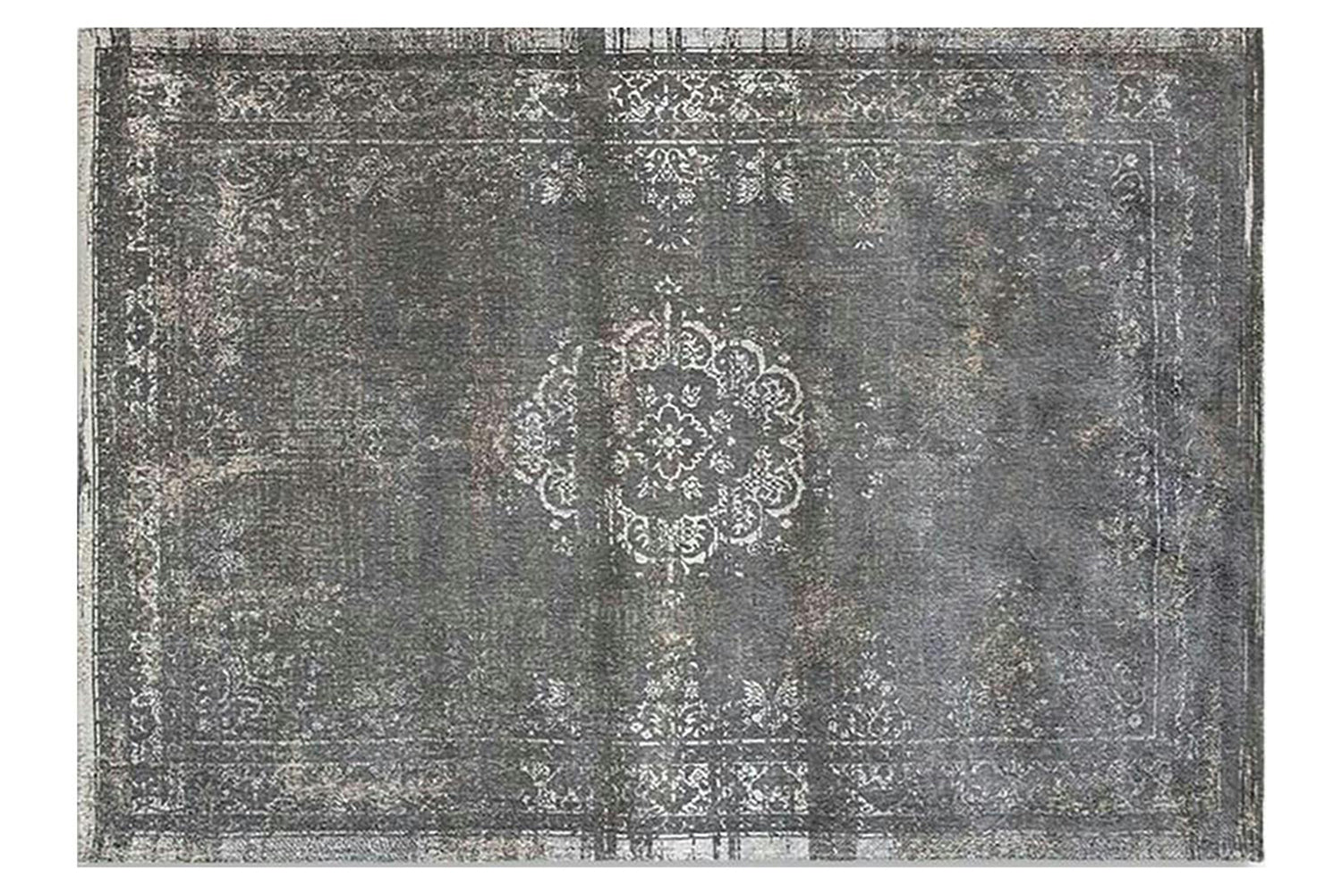 Louis De Poortere | Medallion Eco Rug | Stone | 280 x 390 cm