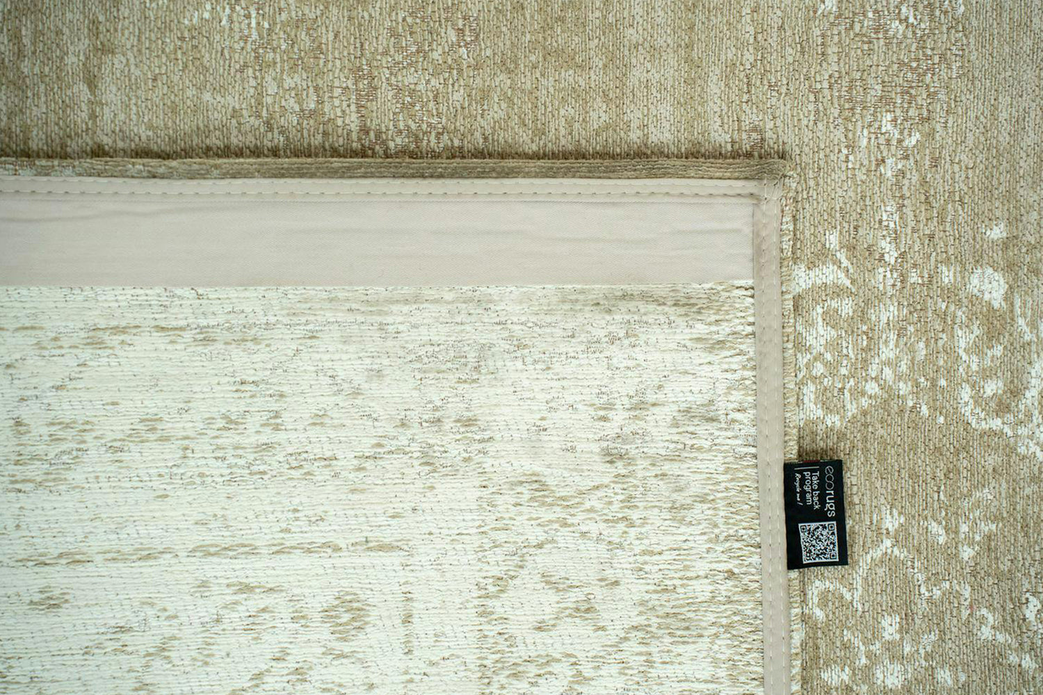 Louis De Poortere | Medallion Eco Rug | Beige | 80 x 150 cm-4