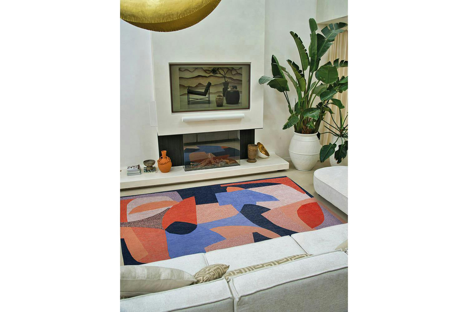 Louis De Poortere | Shapes Carpe Diem Eco Rug | Multicolour | 240 x 340 cm-2