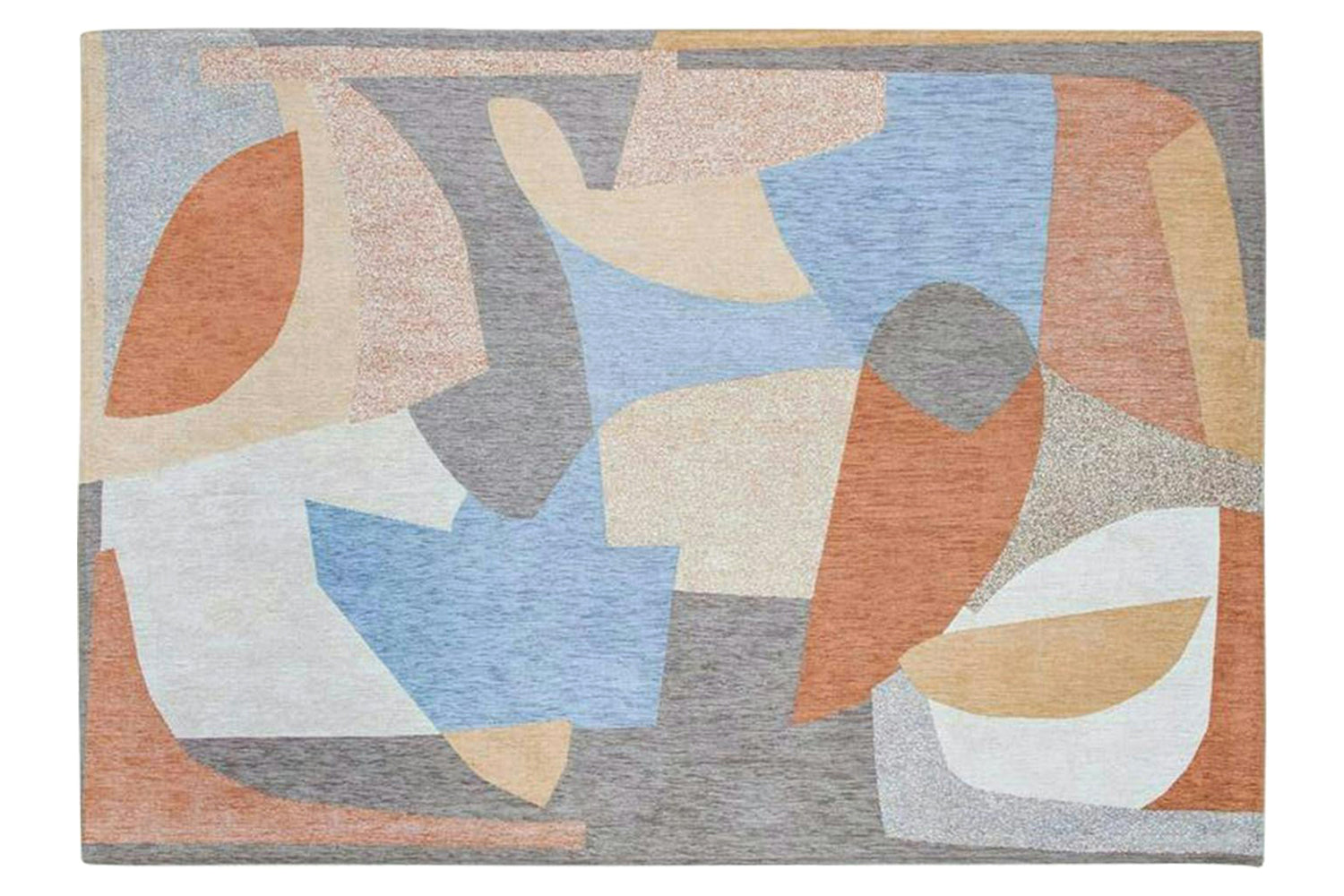 Louis De Poortere | Shapes Secret Eco Rug | Multicolour | 100 x 140 cm